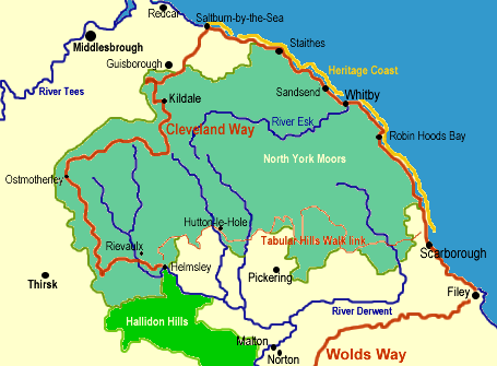 Holiday Cottage in Staithes Cleveland Way National Trail Yorkshire Walking holiday