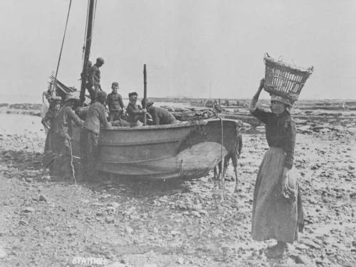 Cottage in Staithes. Ancient fishing village, North Yorksire coast