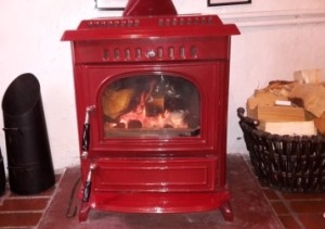 Cottage in Staithes Log Burner